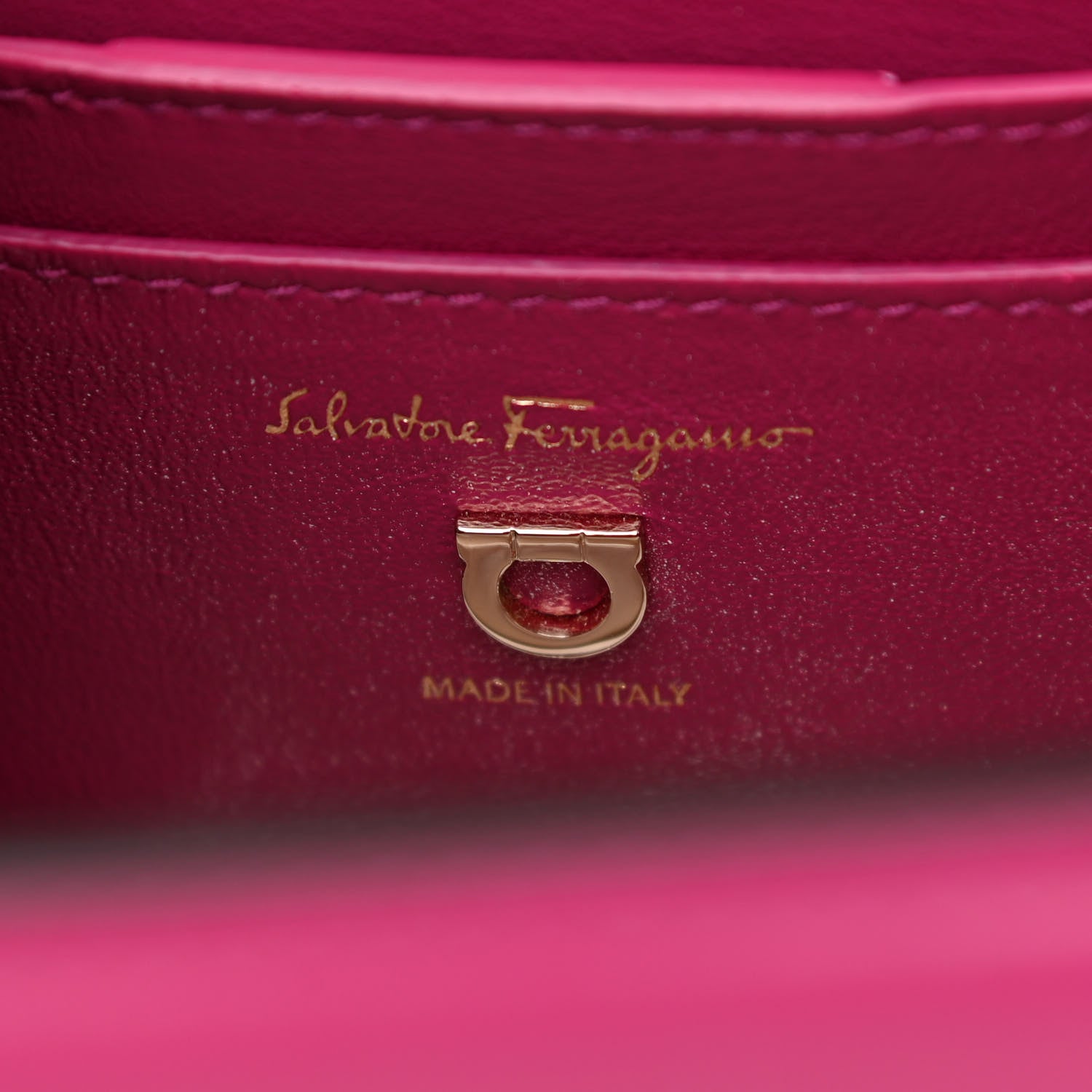 Salvatore Ferragamo Smooth Calfskin Mini Boxyz Pink 5 of 8