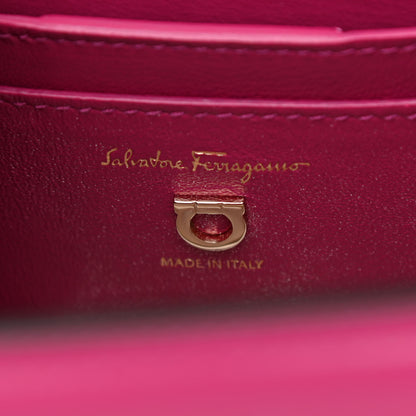Salvatore Ferragamo Smooth Calfskin Mini Boxyz Pink 5 of 8