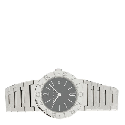 Bulgari Stainless Steel 26mm Quartz Watch Black 2 of 4