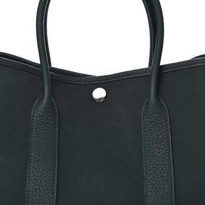 Hermes Toile Officier Negonda Garden Party 30 TPM Vert Cypress 10 of 10