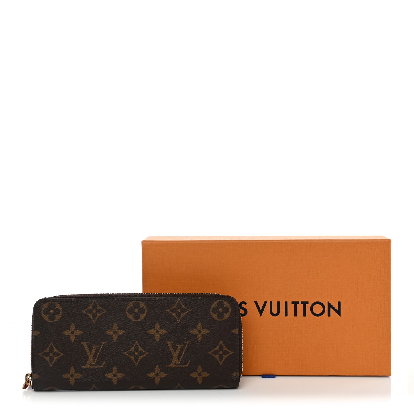 Monogram Clemence Wallet Fuchsia