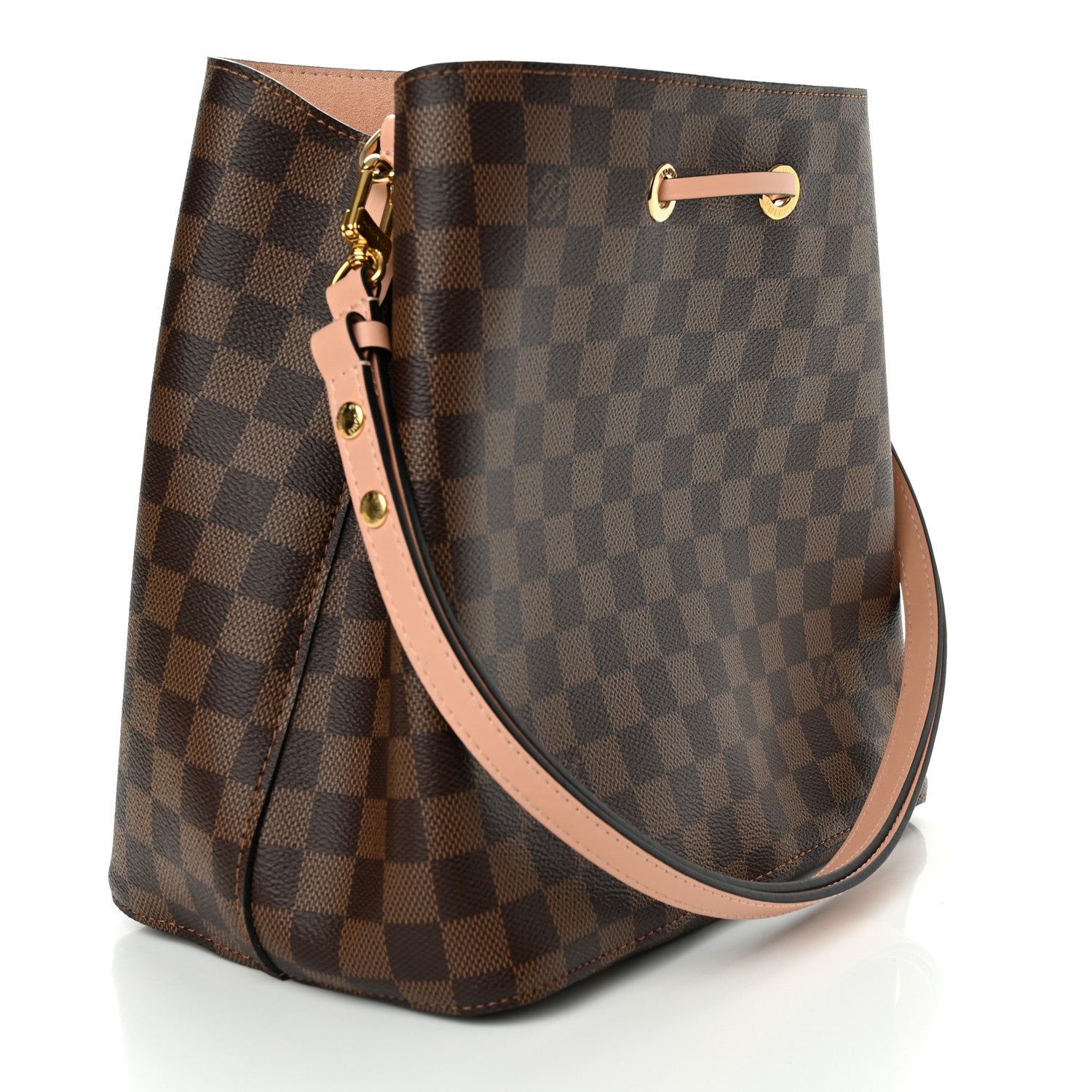 Louis Vuitton Damier Ebene Neonoe MM Venus Pink 3 of 9