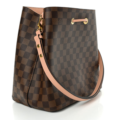 Louis Vuitton Damier Ebene Neonoe MM Venus Pink 3 of 9