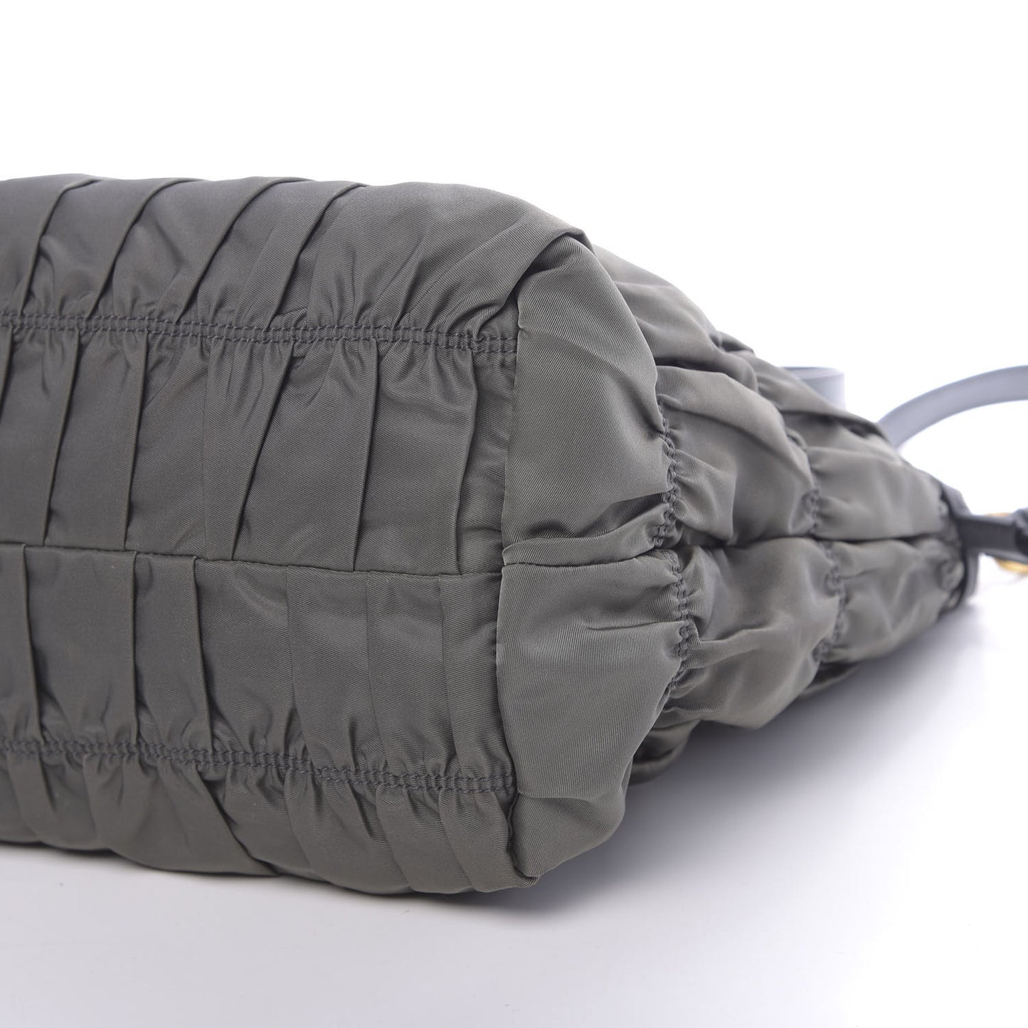 Tessuto Nylon Gaufre Tote Mercurio
