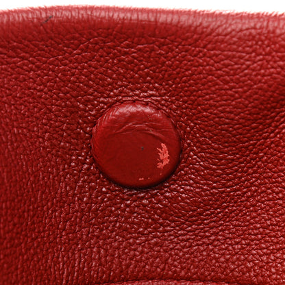 Louis Vuitton Monogram Cuir Orfevre Tote W PM Cherry 12 of 14
