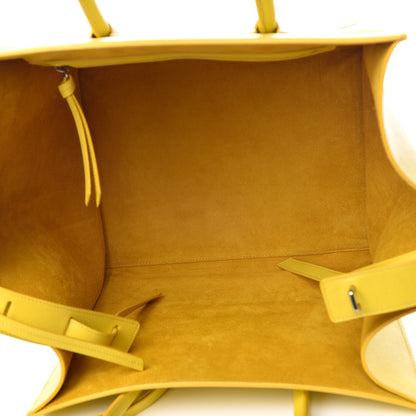 Celine Grained Calfskin Medium Phantom Luggage Yellow 6 of 9
