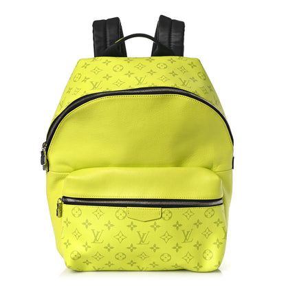 Louis Vuitton Taiga Monogram Discovery Backpack PM Yellow 1 of 8