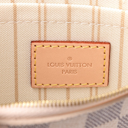 Louis Vuitton Damier Azur Neverfull MM GM Pochette 6 of 7