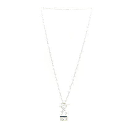 Hermes Sterling Silver Constance Amulettes Pendant Necklace 3 of 6