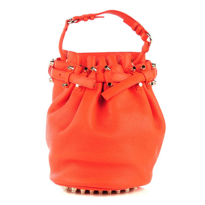 Alexander Wang Pebbled Lambskin Diego Bucket Bag Tang Gold Hardware 1 of 8