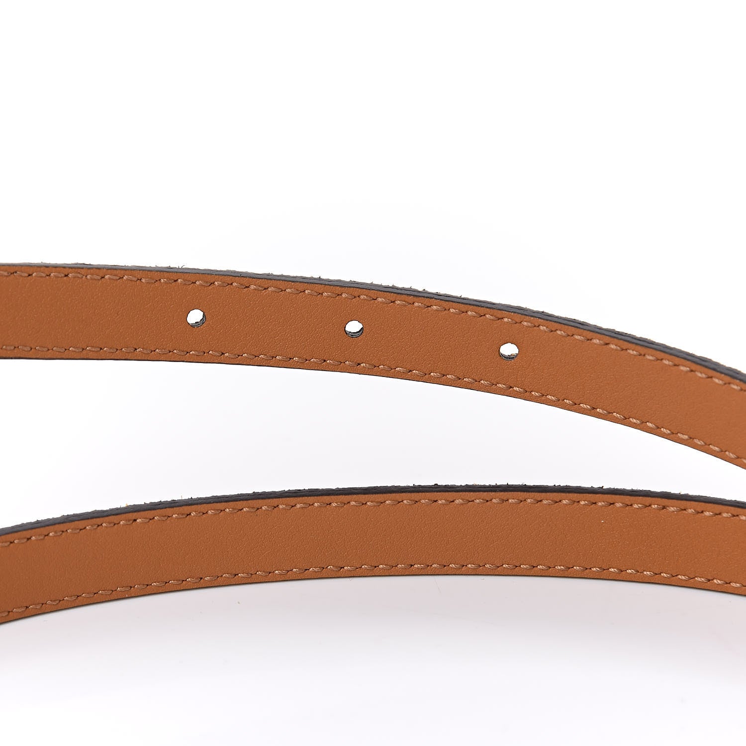Gucci Suede Torchon Double G 15mm Belt 80 32 Vintage Sun Oil 4 of 5