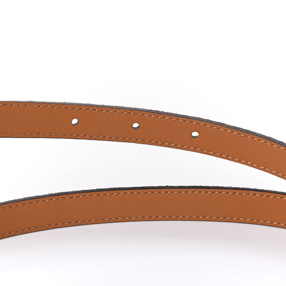 Gucci Suede Torchon Double G 15mm Belt 80 32 Vintage Sun Oil 4 of 5
