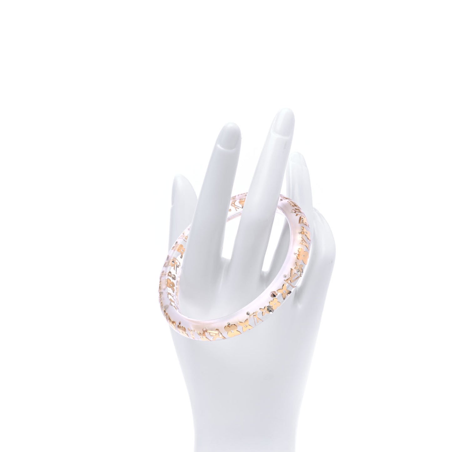 Resin Swarovski Medium Inclusion Bracelet PM Transparent