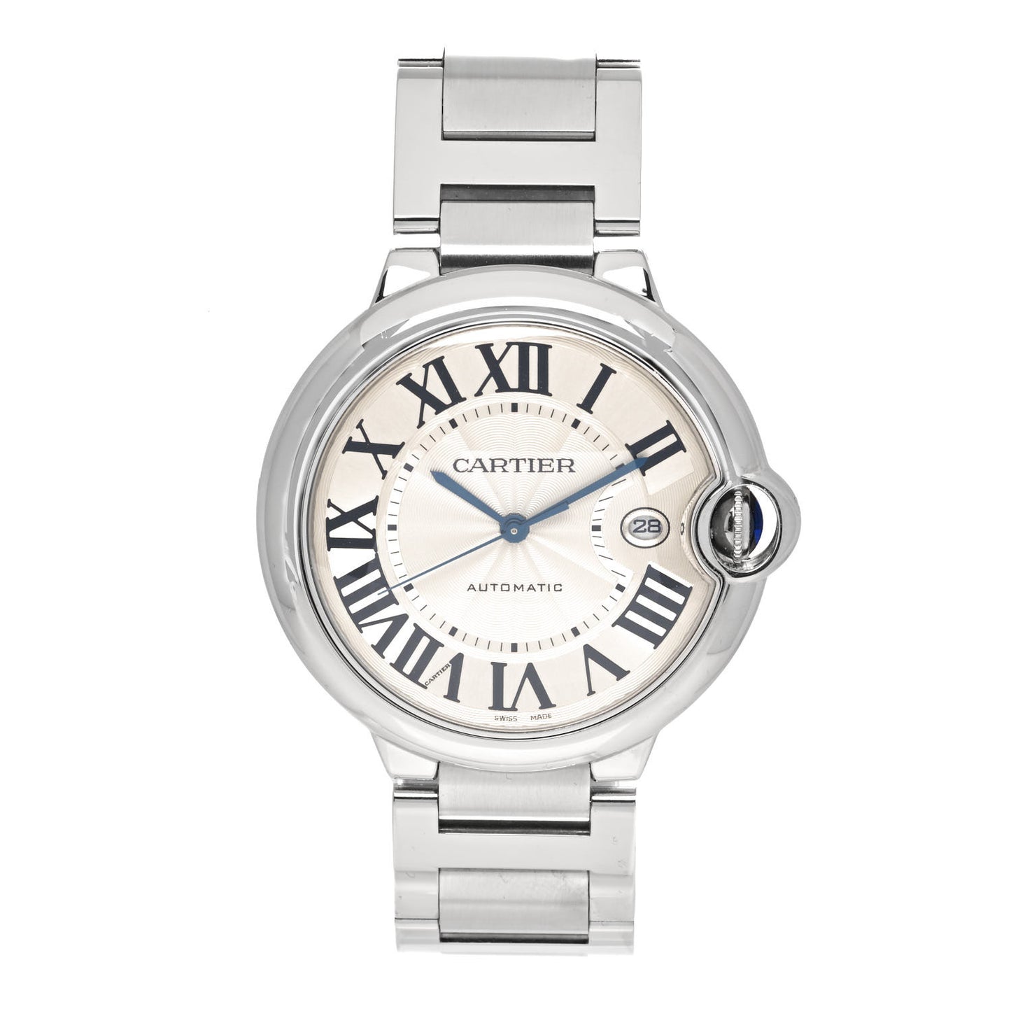 Stainless Steel 42mm Ballon Bleu De Cartier Automatic Watch