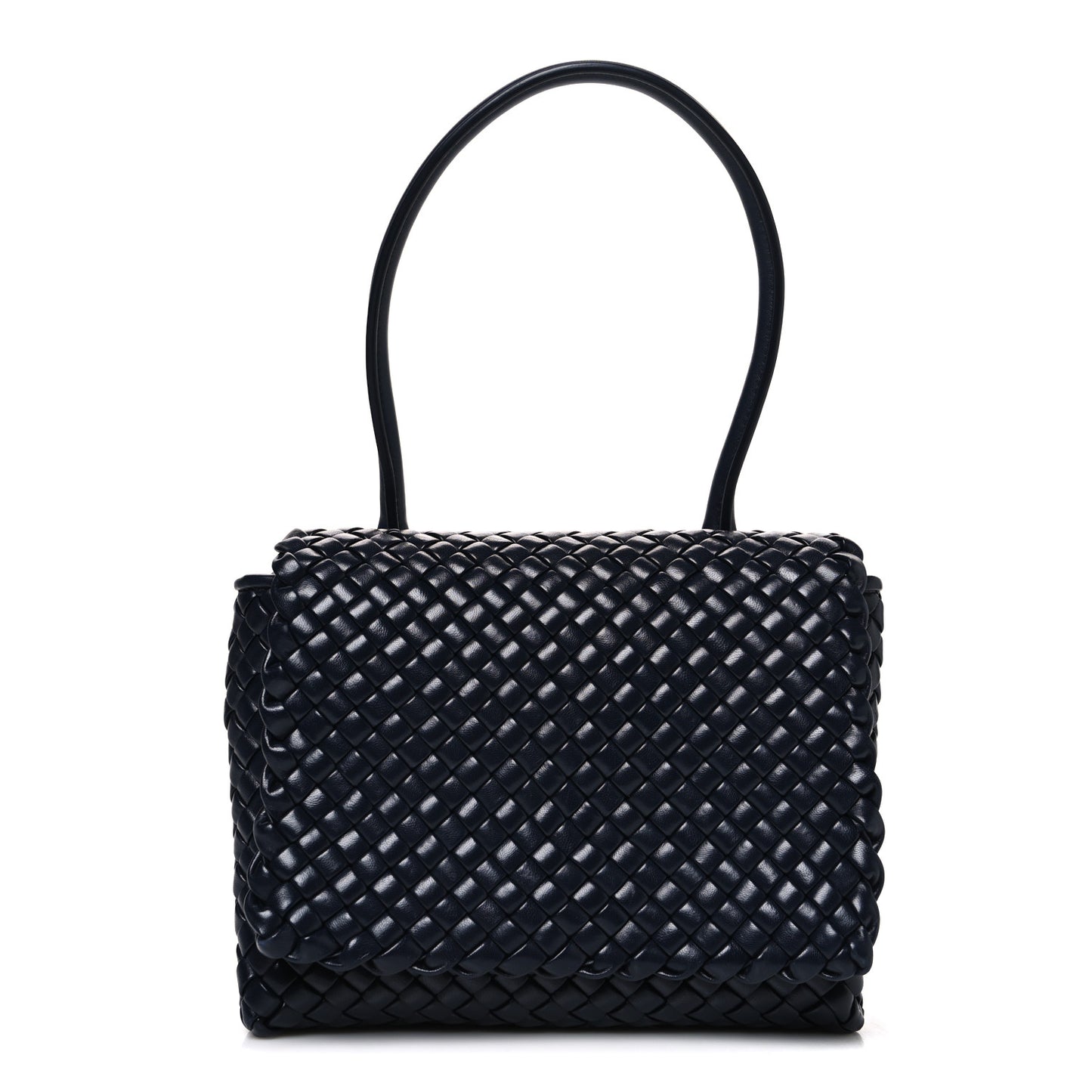 Nappa Intrecciato Patti Top Handle Bag Space