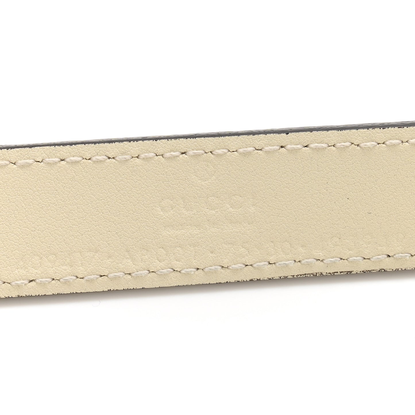 Calfskin Double G 20mm Belt 75 30 Mystic White