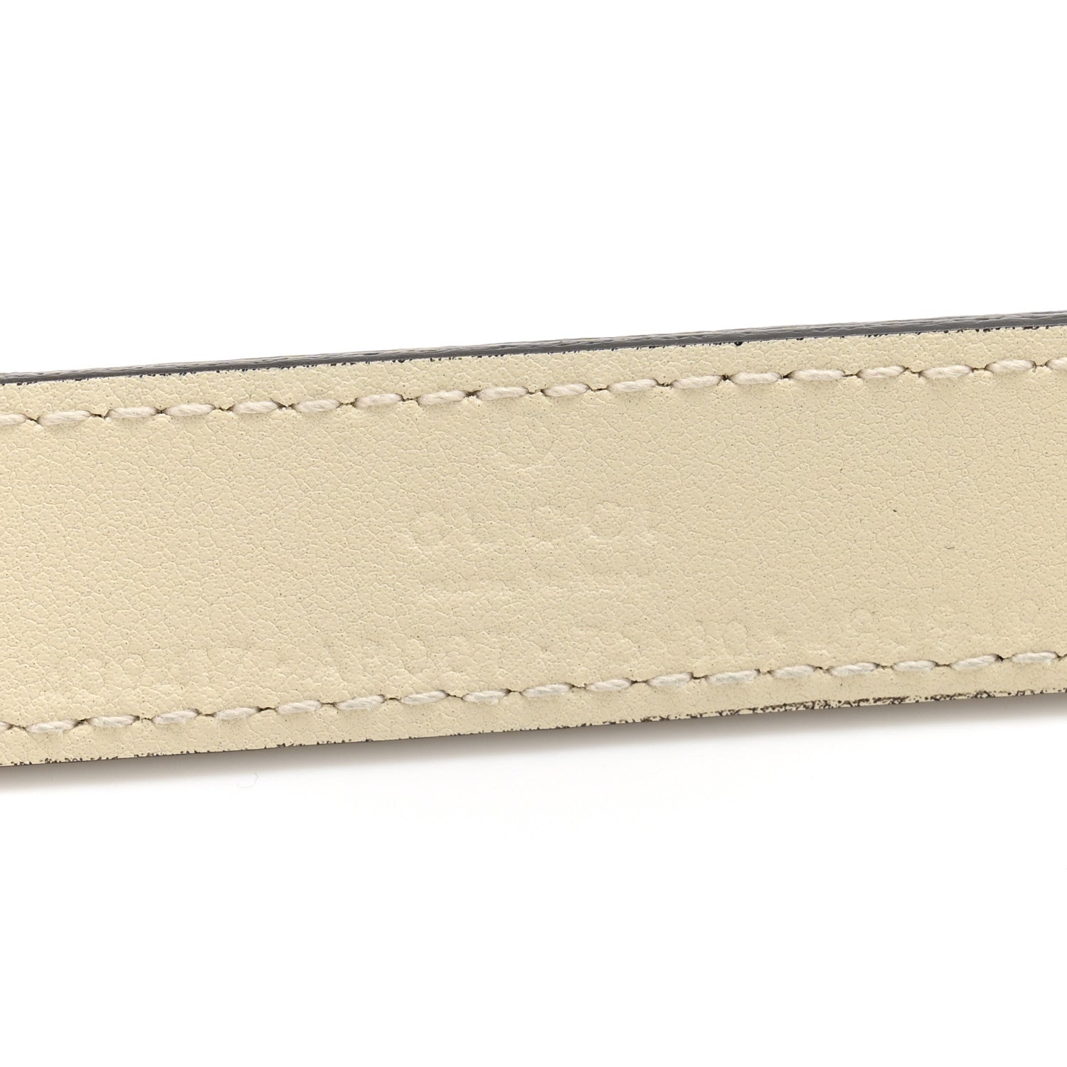 Gucci Calfskin Double G 20mm Belt 75 30 Mystic White 6 of 9