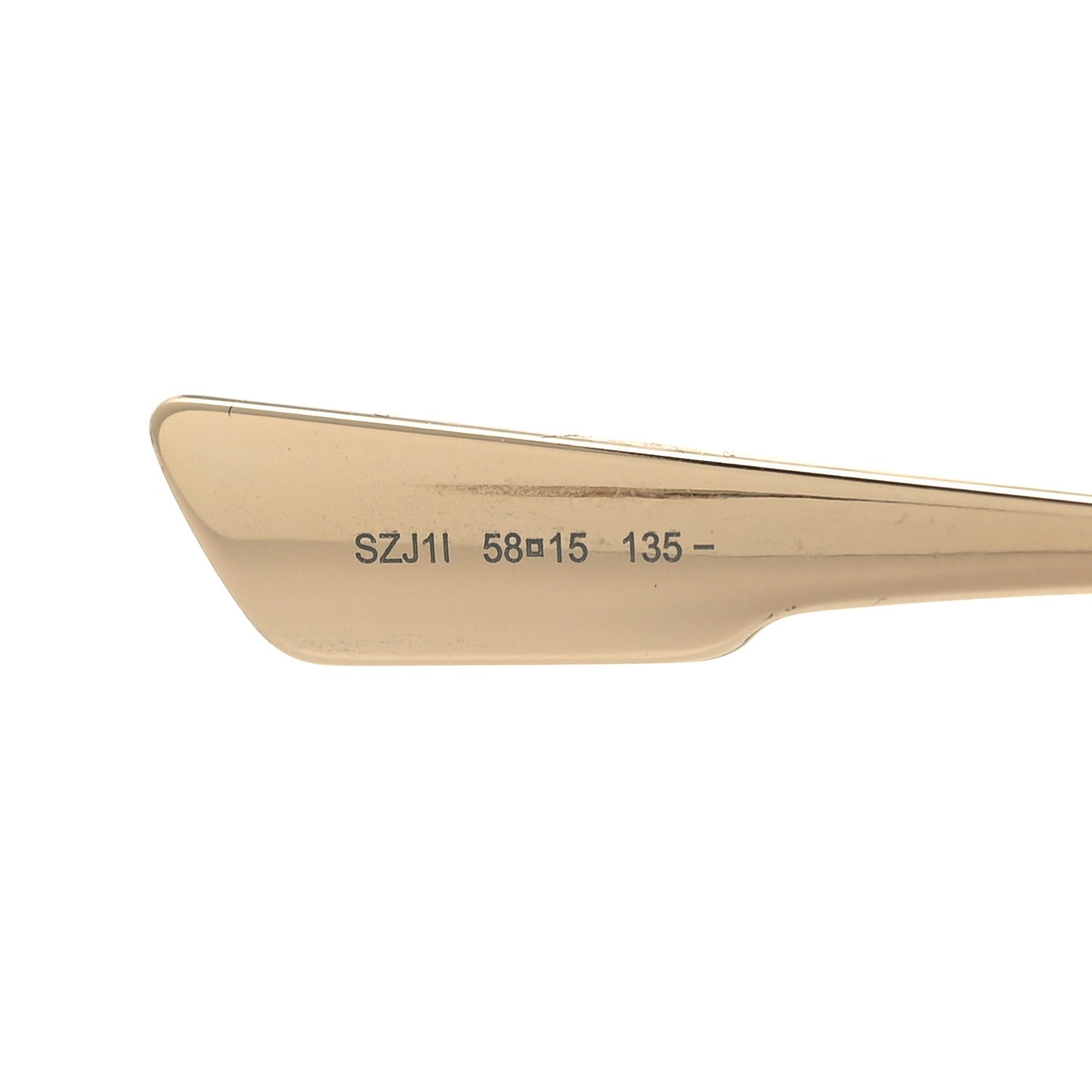 Square 30 Montaigne Sunglasses White