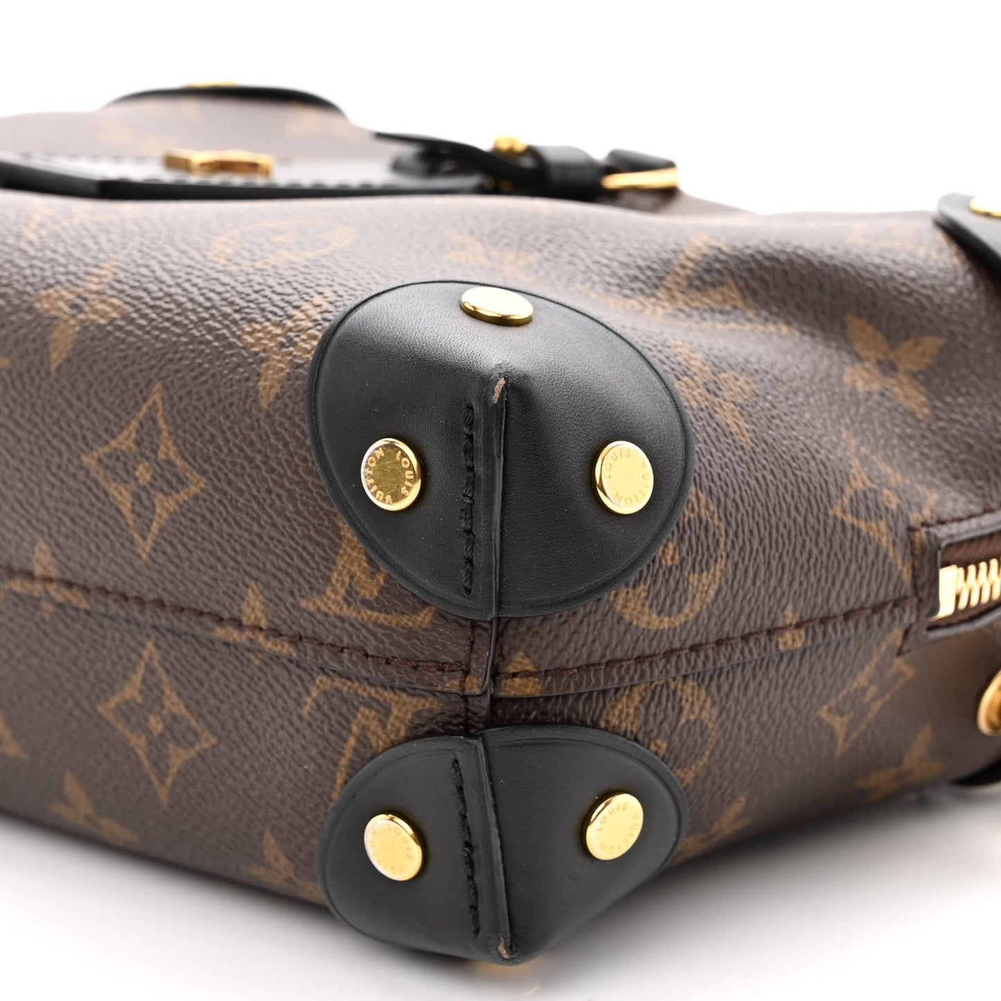 Monogram Petite Malle Souple Black