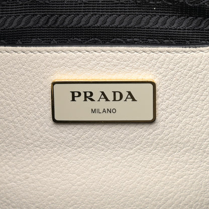 Prada Vitello Daino Backpack Talco 17 of 17