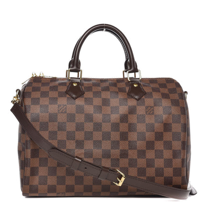 Louis Vuitton Damier Ebene Speedy Bandouliere 30 1 of 9