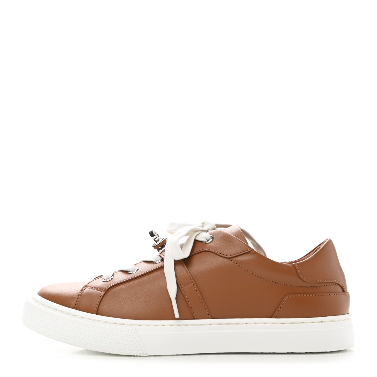 Calfskin Day Sneakers 38 Naturel