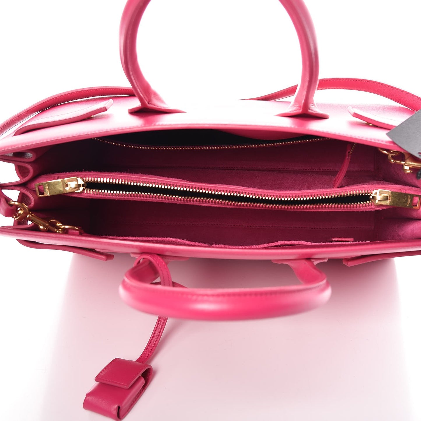 Calfskin Small Sac De Jour Lipstick Fuchsia
