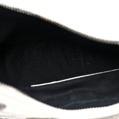 Balenciaga Agneau Arena Crystal Le Cagole Shoulder Bag XS Optic White 6 of 18