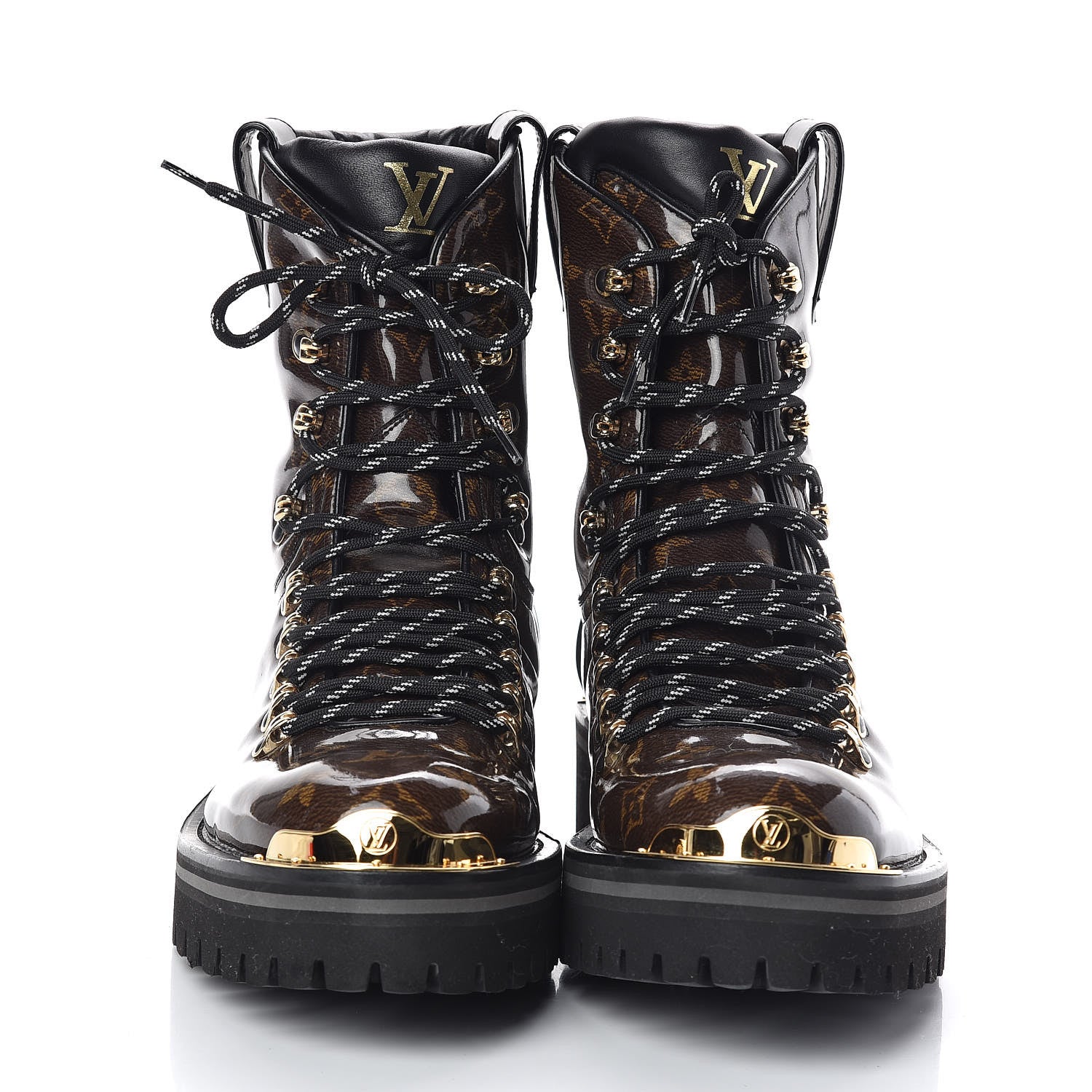 Louis Vuitton Monogram Glaze Mens Outland Ankle Boots 8 Ebene 2 of 7