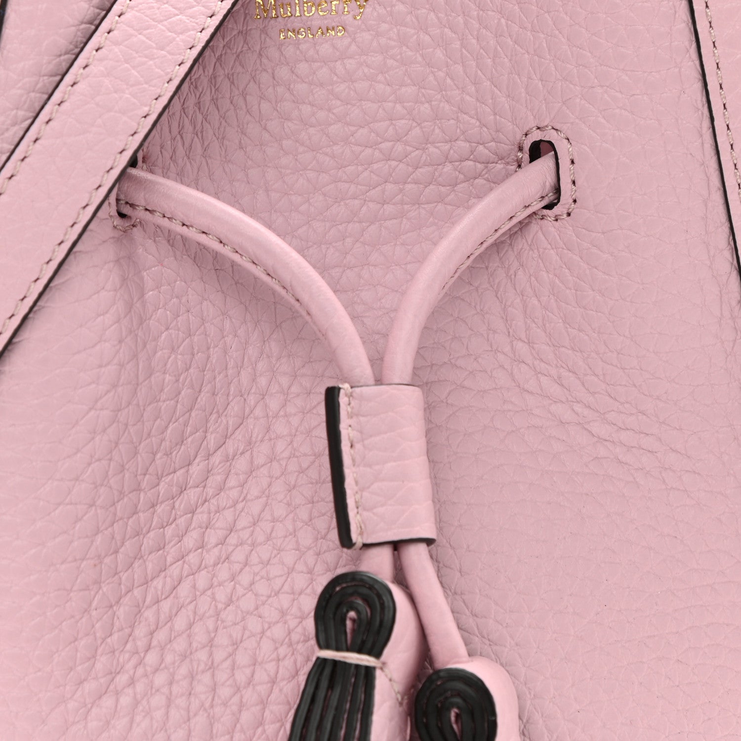 Mulberry Heavy Grain Calfskin Small Millie Tote Pink 7 of 7