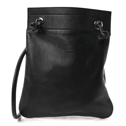Hermes Milo Lambskin Swift Mini Aline Black 1 of 9