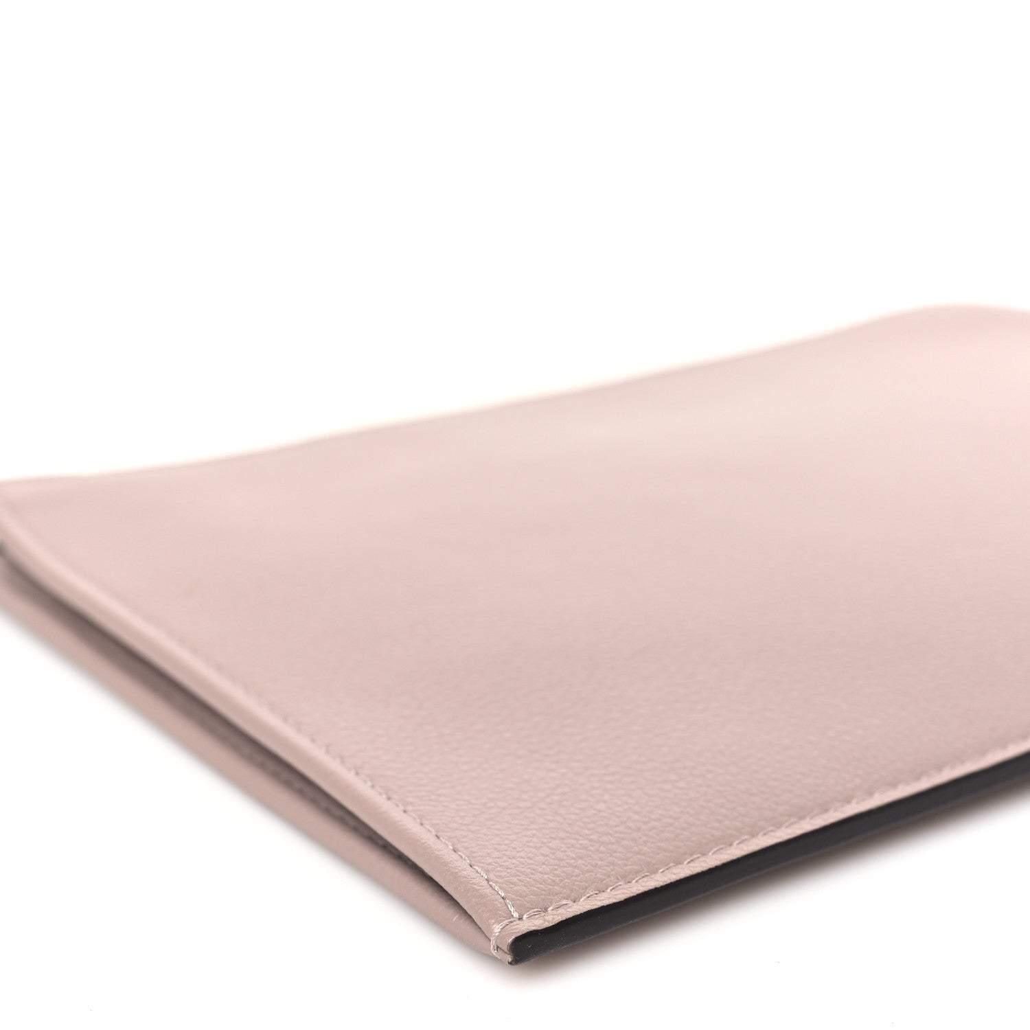 Louis Vuitton Calfskin Pochette Jour PM Clutch Taupe 7 of 8