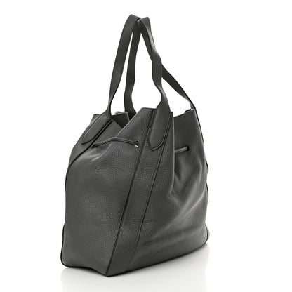 Mulberry Heavy Grain Calfskin Millie Tote Charcoal 4 of 11