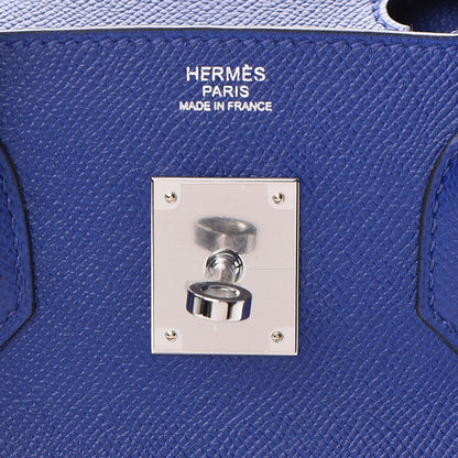 Hermes Epsom Birkin 30 Bleu Electrique 24 of 42