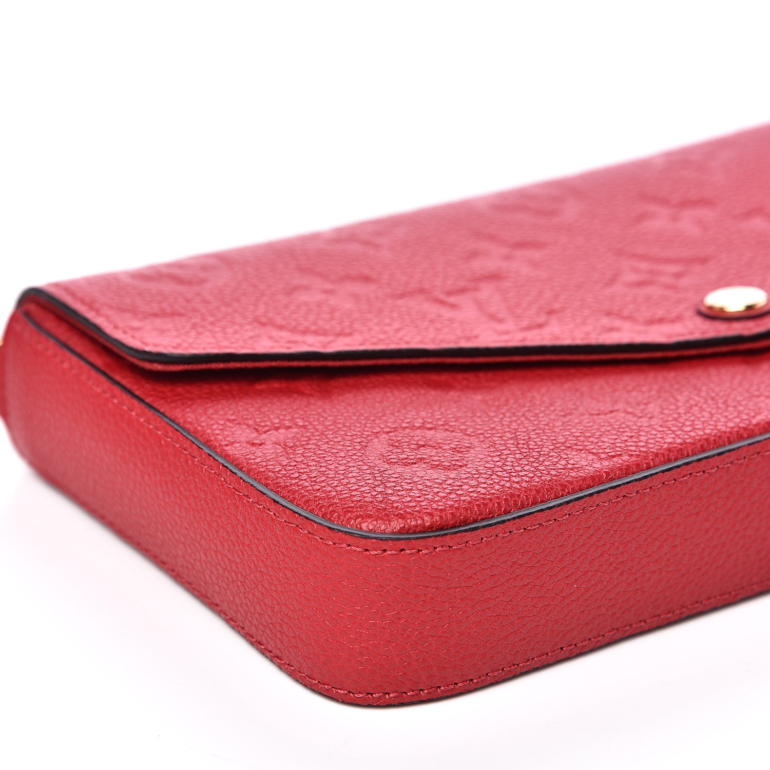 Louis Vuitton Empreinte Pochette Felicie Chain Wallet Cherry 9 of 11