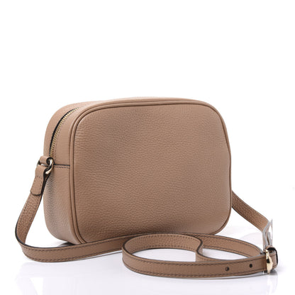 Gucci Pebbled Calfskin Small Soho Disco Bag Rose Beige 2 of 9