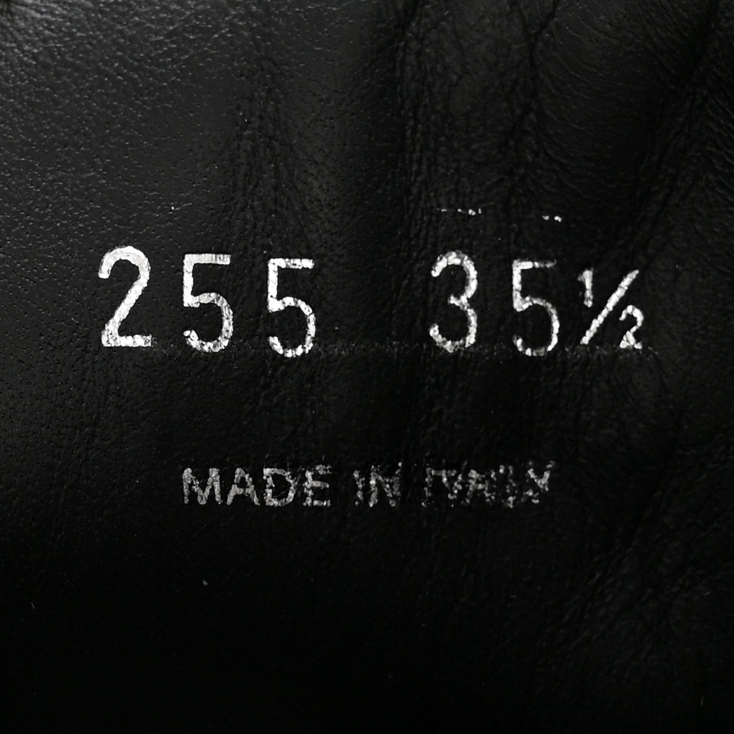Prada Spazzolato Rois Re-Nylon Metal Triangle Logo Monolith Pouch Pocket 55mm Boots 35.5 Black 7 of 11