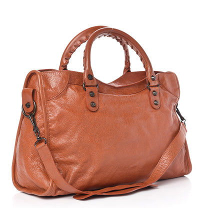 Balenciaga Agneau Classic Hardware City Orange Brulee 3 of 13