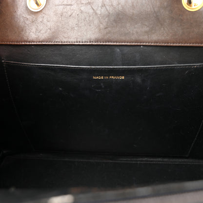 Chanel Patent Quilted Grand Shopping Tote GST Black 18 of 26