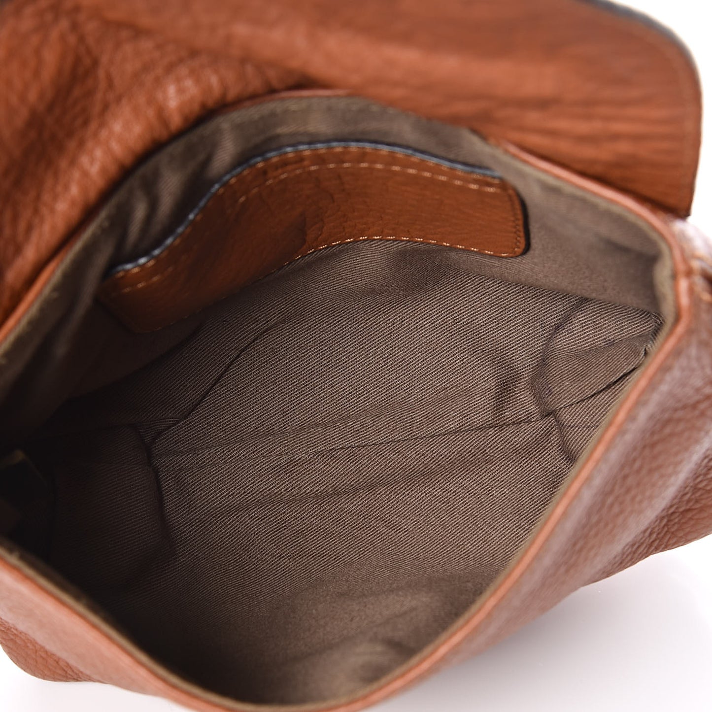 Calfskin Marcie Pochette Crossbody Bag Tan