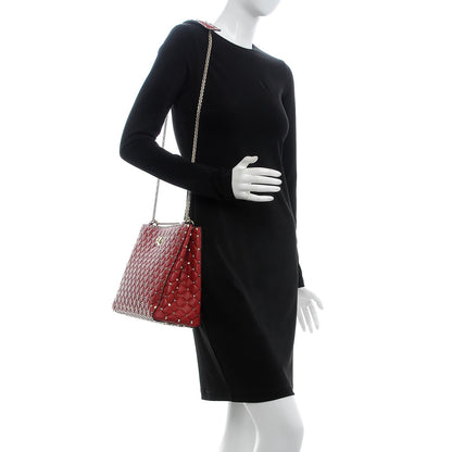 Valentino Garavani Nappa Rockstud Spike Shoulder Tote Rosso Valentino 2 of 6