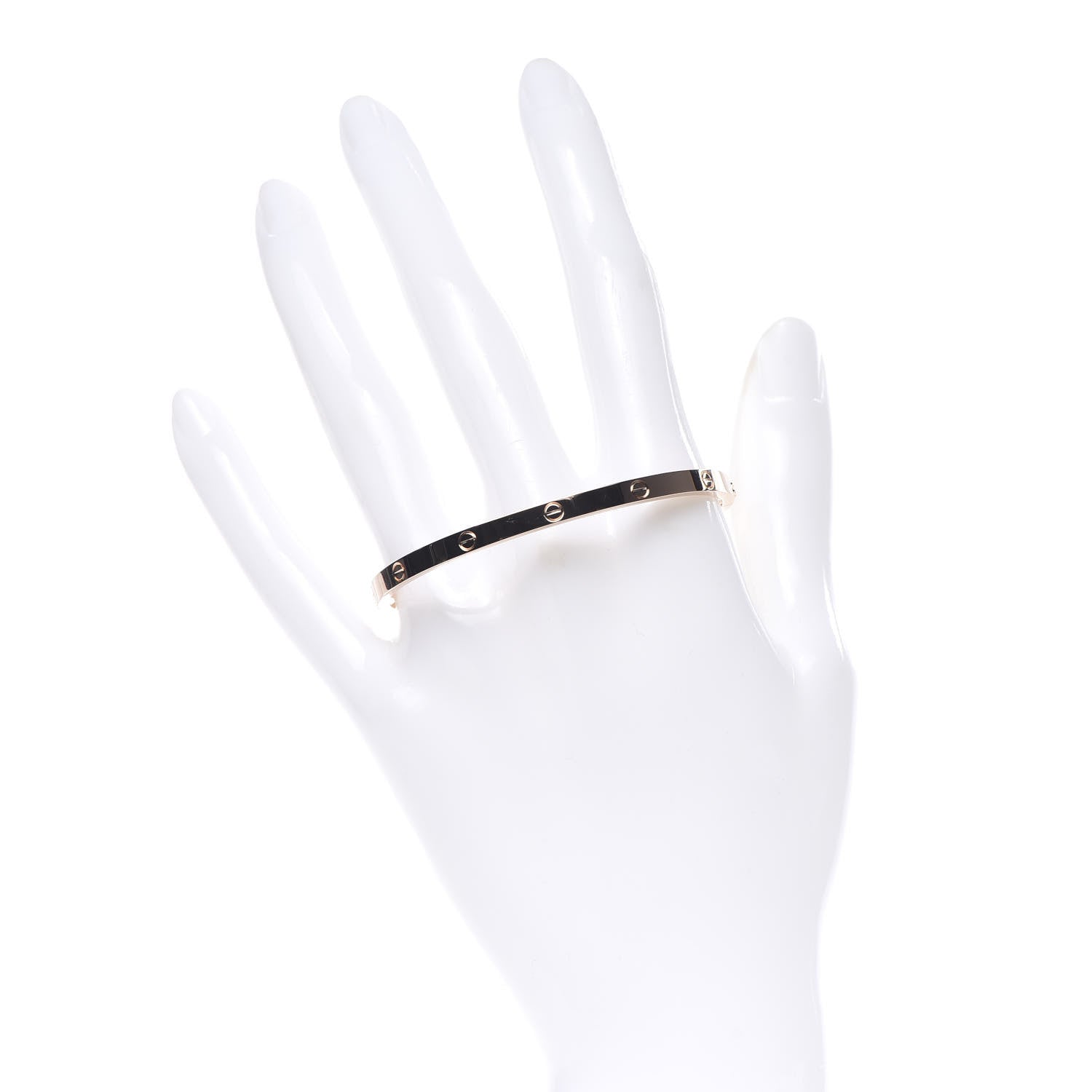 Cartier 18K Pink Gold Small LOVE Bracelet 16 2 of 7