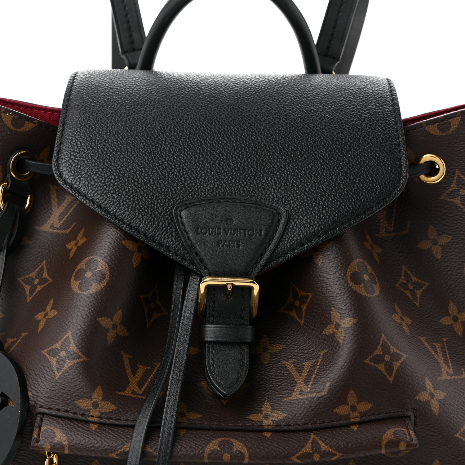 Louis Vuitton Monogram Montsouris PM Black 7 of 9