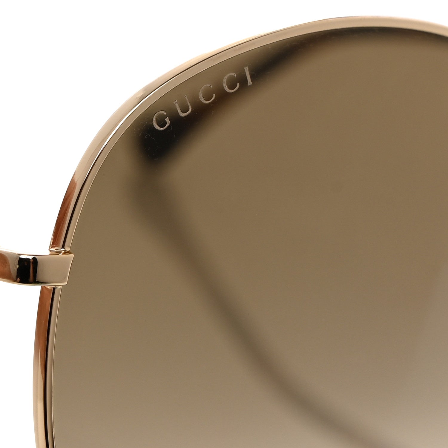 Gucci Metal Horsebit Square Sunglasses GG0881SA Gold 7 of 8