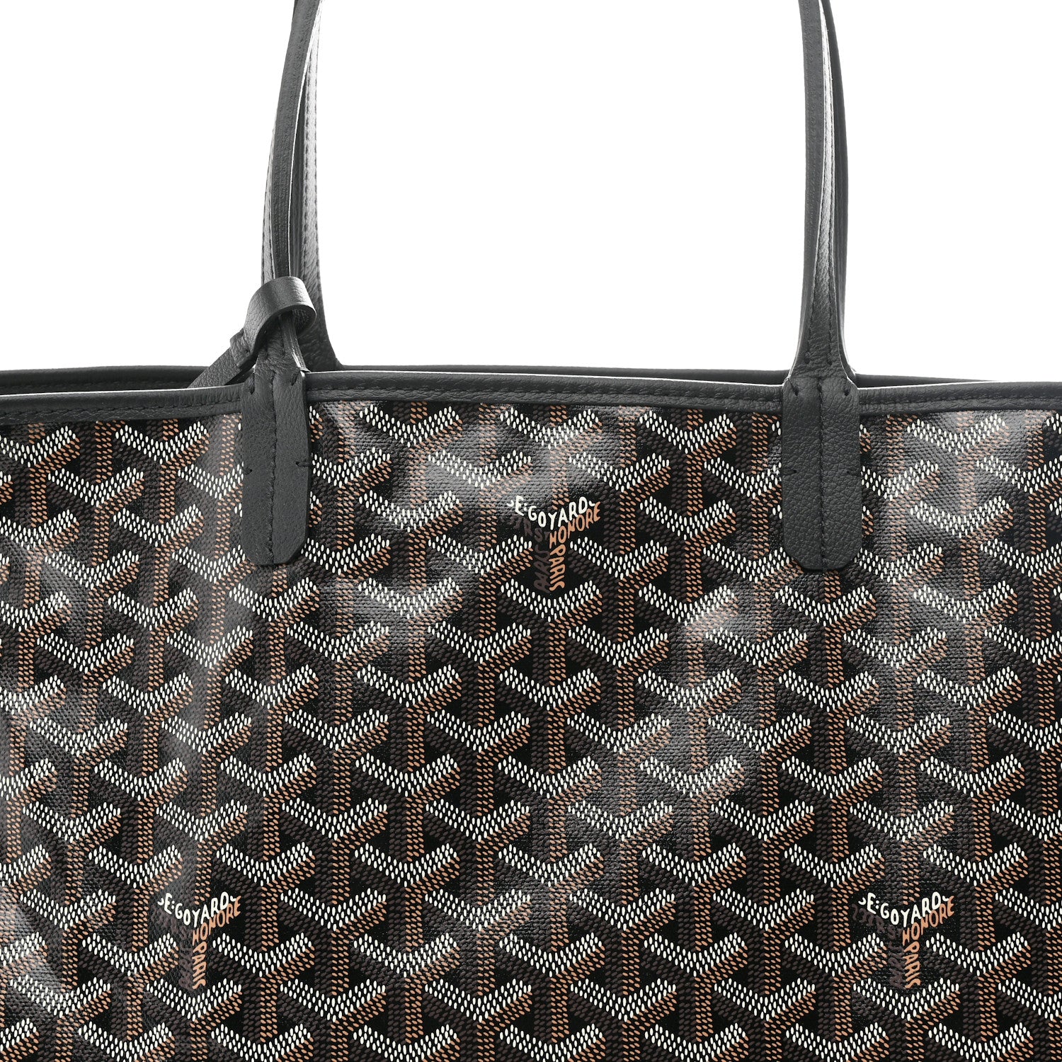 Goyard Goyardine Saint Louis PM Black 10 of 12