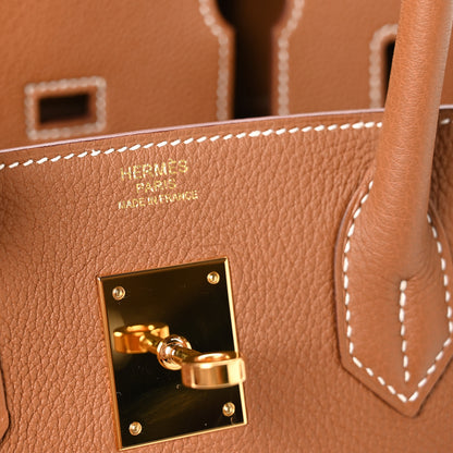 Hermes Togo BIRKIN 30 Gold 6 of 11
