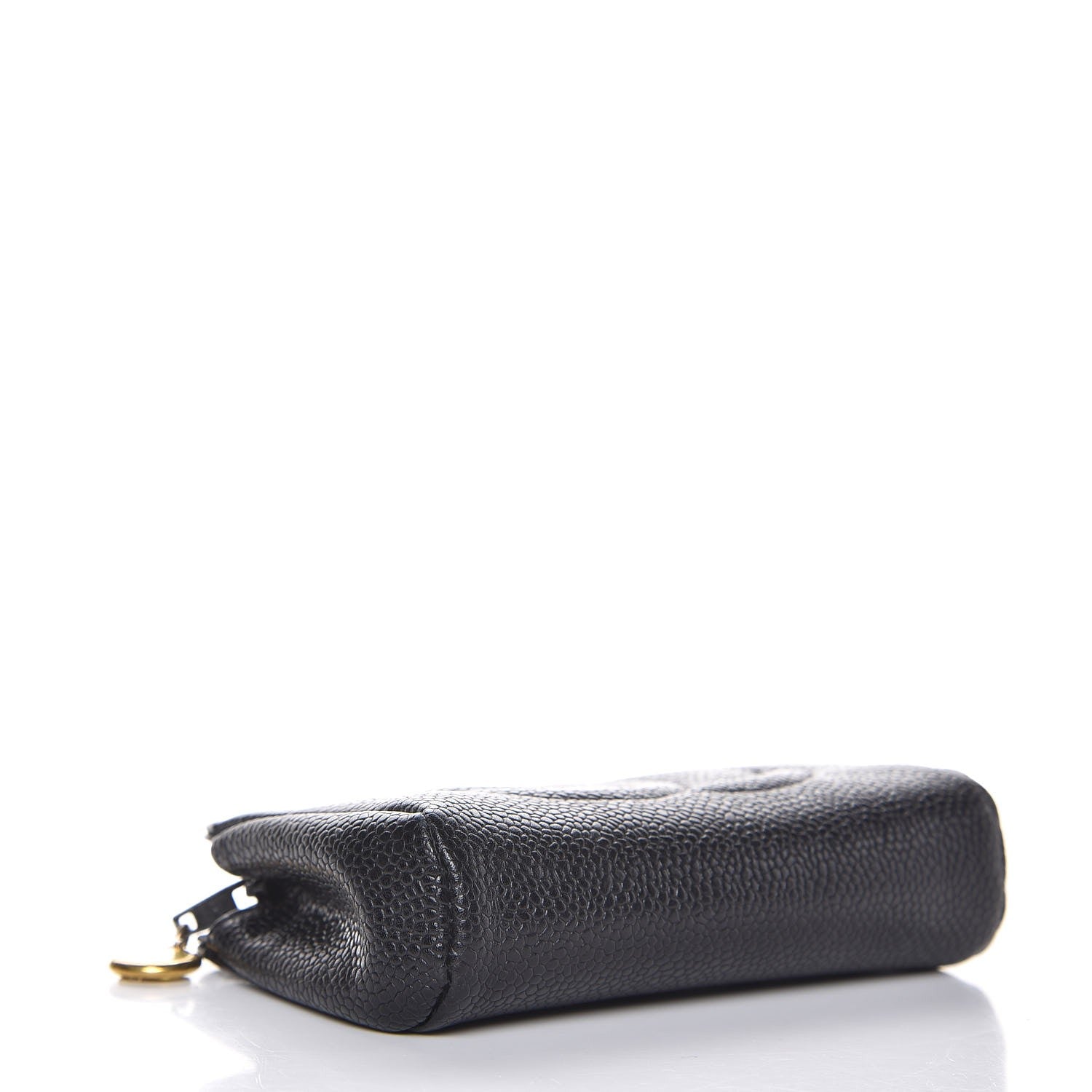 Chanel Caviar Timeless CC Cosmetic Pouch Black 4 of 9