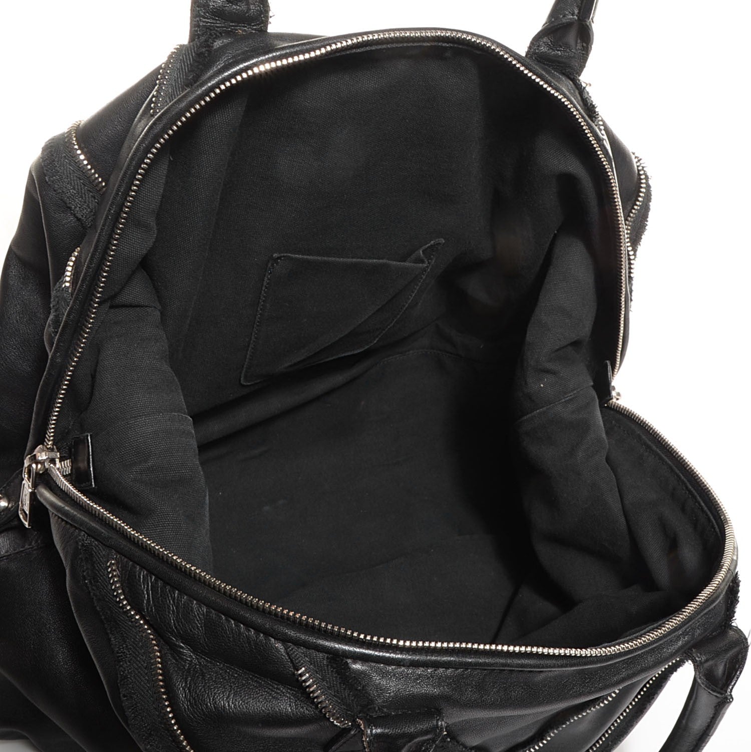 Saint Laurent Coated Lambskin Large Easy Y Rock Bag Black 5 of 8
