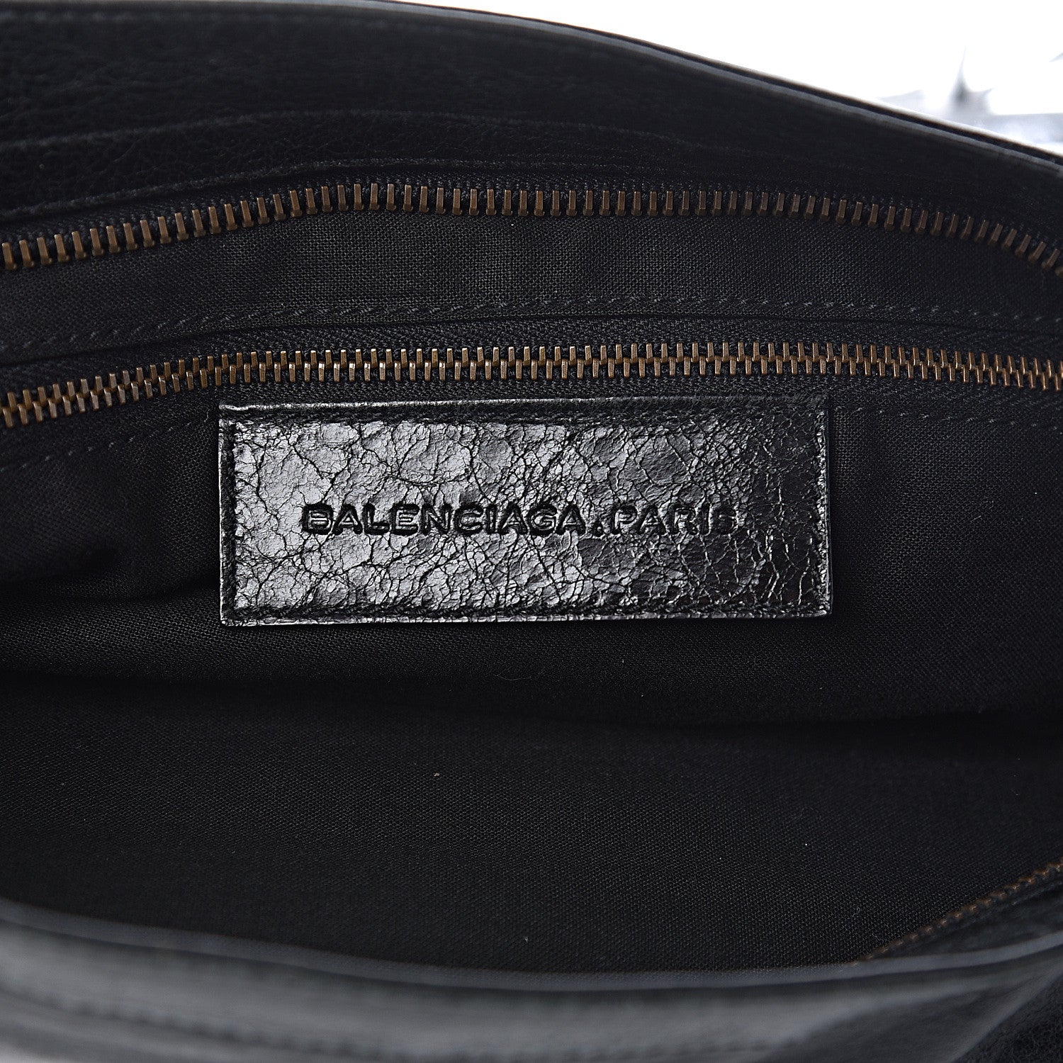 Balenciaga Chevre Classic Hardware Flat Messenger Black 6 of 10