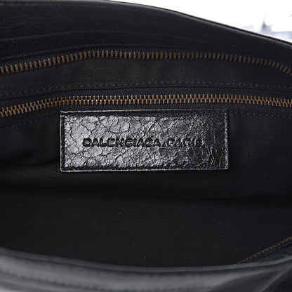 Balenciaga Chevre Classic Hardware Flat Messenger Black 6 of 10